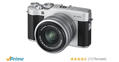 Amazon.com : Fujifilm X-A5 Mirrorless Digital Camera w/XC15-45mmF3.5-5.6 OIS PZ 