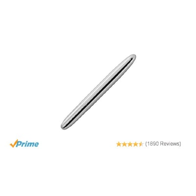 Amazon.com: Fisher Space Pen Bullet Chrome Finish, Gift Boxed (400): Office Prod