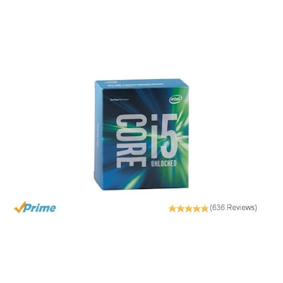 Amazon.com: Intel Core i5 6600K 3.50 GHz Quad Core Skylake Desktop Processor, So