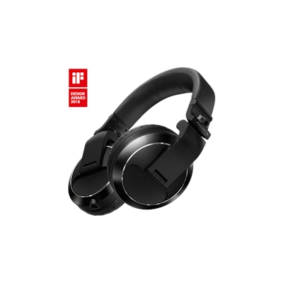 HDJ-X7 Professional over-ear DJ headphones (black) - Pioneer DJ1 fundament/icons