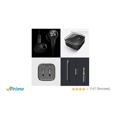 Amazon.com: Xiaomi Piston III Headset Earphones with Remote and Mic - Black: Cel