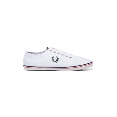 Fred Perry - Kingston Twill White  /  Navy  /  England Red