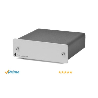 Amazon.com: Pro-Ject Audio - Phono Box USB - MM/MC Phono preamp with line & USB