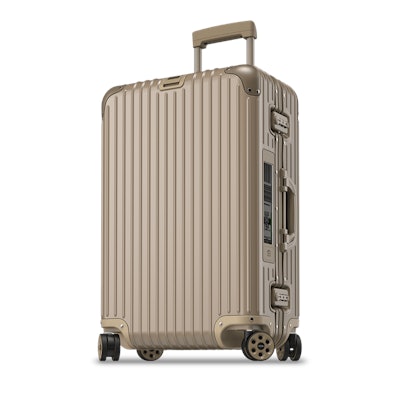 RIMOWA Topas Titanium Multiwheel® Electronic Tag 67.0L Titanium Suitcase