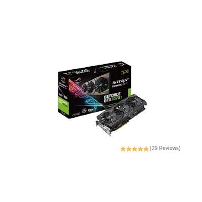 Amazon.com: ASUS ROG Strix GeForce GTX 1070 Ti 8GB GDDR5 Advanced Edition VR Rea