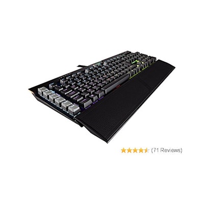 Corsair K95 Platinum RGB Mechanical Gaming Keyboard (Cherry MX Speed Switches, P