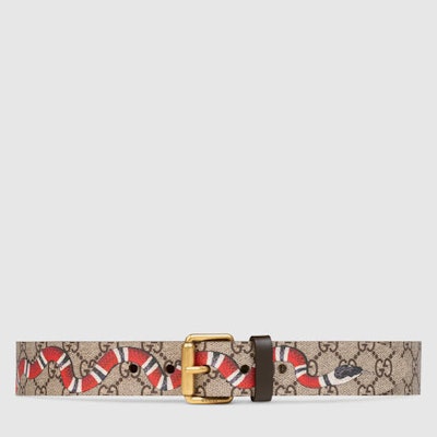 
		Kingsnake print GG Supreme belt - Gucci Men's Casual 434520K5O1T8692Download