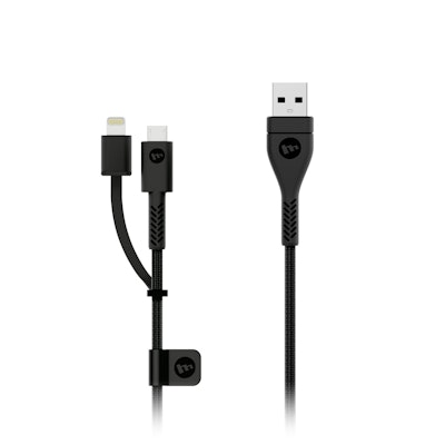 PRO switch-tip cable | USB-A to Lightning & micro-USB - Lifetime Warranty & Free