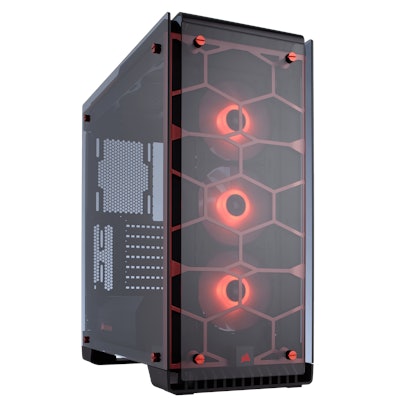 
	Crystal Series 570X RGB ATX Mid-Tower Case — Red
