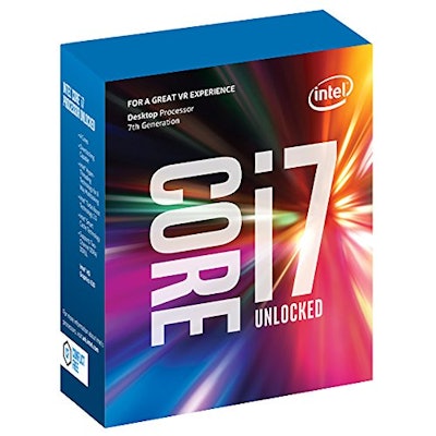 Intel Core i7-7700K Kaby Lake Quad-Core 4.2 GHz LGA 1151 91W BX80677I77700K Desk