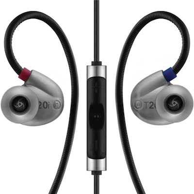 RHA - T20i: High fidelity, noise isolating, DualCoil™ in-ear headphone with remo