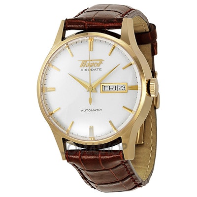 Tissot Men's Visodate Gold-Tone Stainless Steel Watch