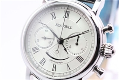 SEA-GULL M193S Chronograph Watch with Power Reserve Indicator