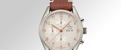 Laco Uhrenmanufaktur watch with Swiss automatic chronograph Valjoux 7750