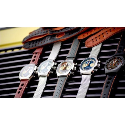 Curve-Chrono watch - Straton Watch Company