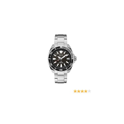Amazon.com: Seiko Prospex Samurai Stainless Steel Automatic Dive Watch 200 meter