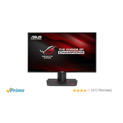 Amazon.com: ASUS ROG SWIFT 27-inch G-SYNC 4K Gaming Monitor [PG27AQ] IPS, 4ms Re
