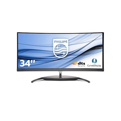 Amazon.com: Philips BDM3490UC IPS-AHVA 34.1" Black, Grey Wide Quad HD: Electroni