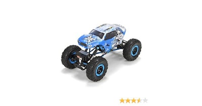 Amazon.com: ECX 1/18 Temper 4WD Rock Crawler Brushed: RTR: Toys & Games