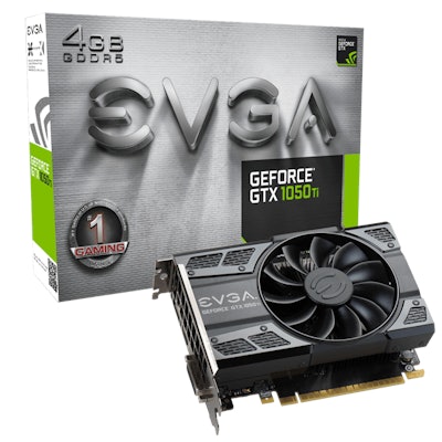 EVGA GeForce GTX 1050 Ti 4GB Graphic Card