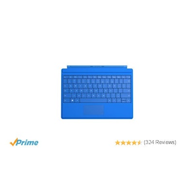 Amazon.com: Microsoft Surface 3 Type Cover SC English US/Canada Hdwr, Bright Blu