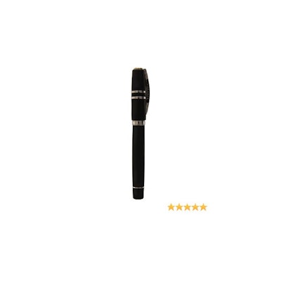 Amazon.com : Visconti Homo Sapiens Black Medium Lava Steel Age MIDI Fountain pen