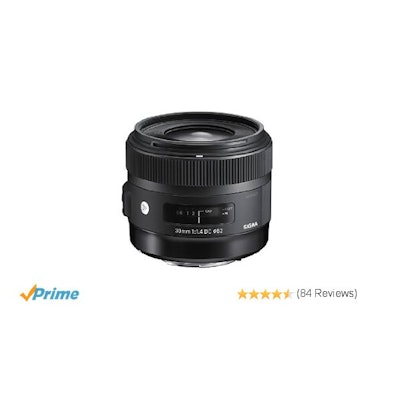 Amazon.com : Sigma 30mm f/1.4 DC HSM Fixed Lens for Nikon DSLR Cameras : Digital