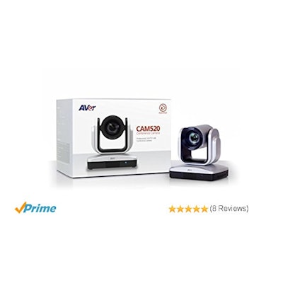 Amazon.com : AVer Information CAM520 12X USB PTZ Plug-N-Play Conference Camera :