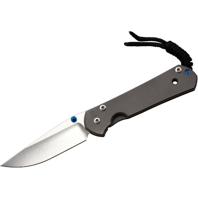 Chris Reeve Small Sebenza 21, 2.94" S35VN Blade, Titanium Handles  - KnifeCenter