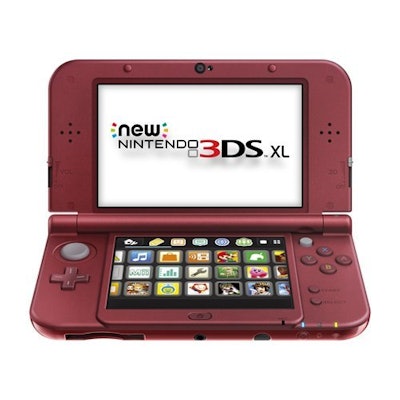 3DS XL Red