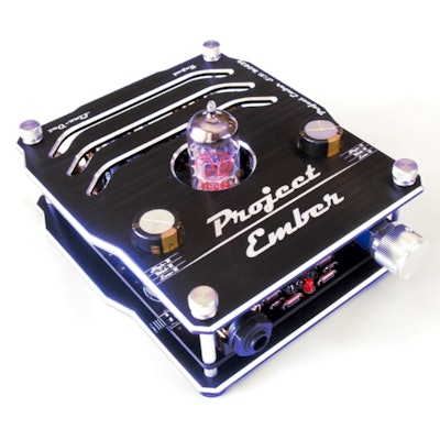  Project Ember High Powered Tube Hybrid Headphone Amplifier and Pre Amp 