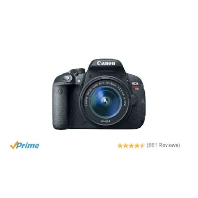 Amazon.com : Canon EOS Rebel T5i EF-S 18-55 IS STM Kit : Camera & Photo