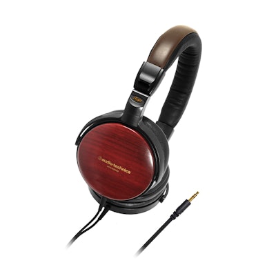 Audio Technica ATH-ESW9A Portable Wooden Headphones