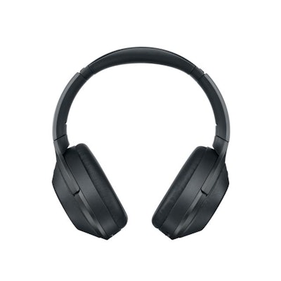 Sony MDR-1000X Wireless headphones with noise cancelling.
