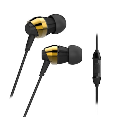 M-Duo Dual Dynamic Driver In-Ear Headphone with Inline Microphone and Remote (Go