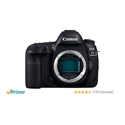 Amazon.com : Canon EOS 5D Mark IV Full Frame Digital SLR Camera Body : Camera & 