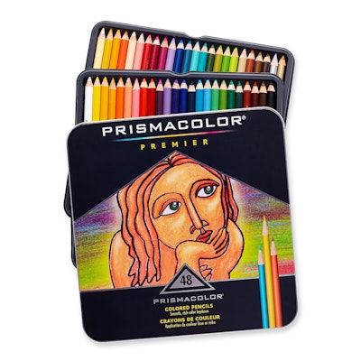 Prismacolor Colored Pencils | Soft Core Drawing Pencil Sets - 48 Count