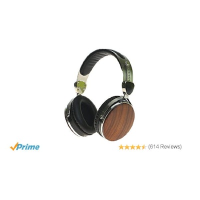 Amazon.com: Symphonized Wraith 2.0 Premium Genuine Wood Headphones with Mic (Wal
