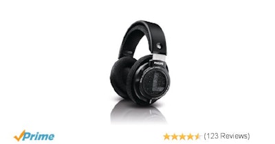 Amazon.com: Philips SHP9500 HiFi Precision Stereo Over-ear Headphones (Black): E