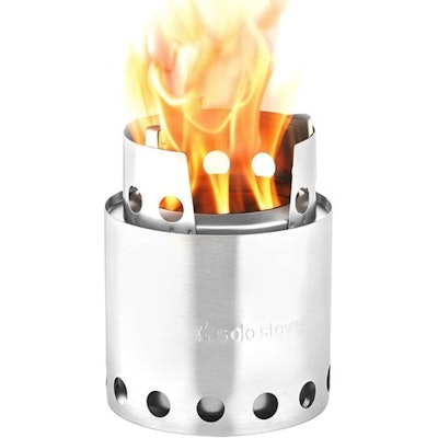 The Solo Stove Lite is a lightweight and compact wood burning stove designed to 