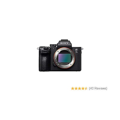 Amazon.com : Sony a7 III Full-Frame Mirrorless Interchangeable-Lens Camera Optic