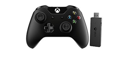 Amazon.com: Microsoft Xbox One Controller + Wireless Adapter for Windows 10: Vid