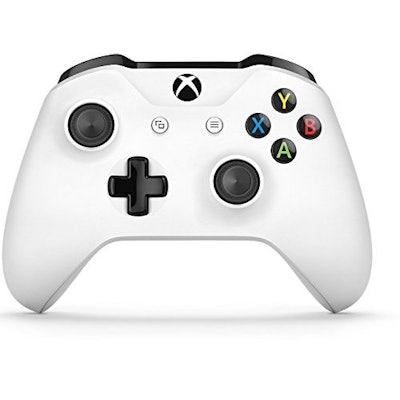 Xbox One Wireless Controller - White (w/Bluetooth)