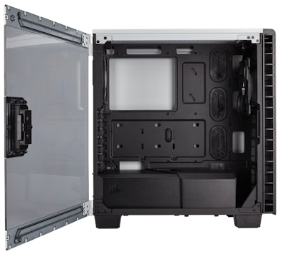Corsair Carbide Series™ Clear 400C Compact Mid-Tower Case — White