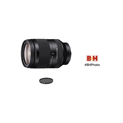 Sony FE 24-240mm f/3.5-6.3 OSS Lens with Circular Polarizer B&H