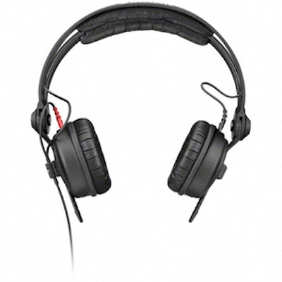 Sennheiser HD 25-1 II - On Ear DJ Headphone - Noise Reduction, Powerful bass res