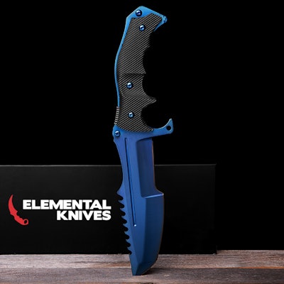 Real Blue Steel Huntsman - Elemental Knives