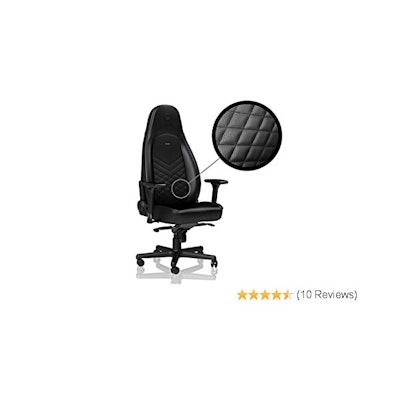noblechairs ICON - Black - Gaming Chair/Office Chair/Desk Chair: Com