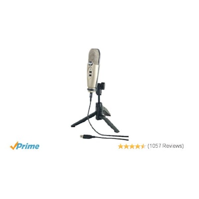 CAD U37 USB Studio Condenser Recording Microphone: Musical Instrumen