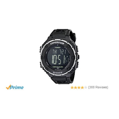 Amazon.com: Timex Men's T499509J "Expedition Shock XL" Resin Watch: Timex: Watch
